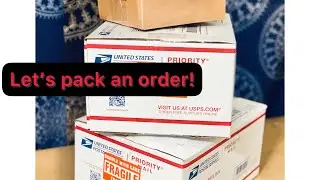 Pack orders with me | Small Business| Disaster Strikes