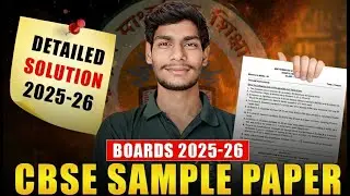 Class 10 Maths Sample Paper 2026 🔥 | Guaranteed 80/80 Strategy | New Exam Pattern Solved