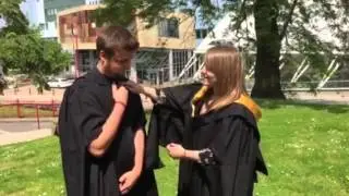 How to wear your Graduation Gown and Academic Hood  cecilebiot.com/#!/home