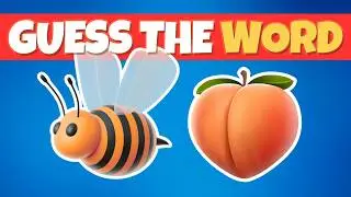Guess The WORD By Emojis? 🤔 Emoji Quiz 2026 (Hard Edition)