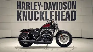 Мотоцикл Harley Davidson KNUCKLEHEAD 2026 года наконец-то вернулся! Легендарный зверь возродился.