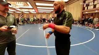 100 Kg Round Of 32 - Riley Correal, Iron Horse Wrestling Club Vs T. Thunder Sollenberger, Pennsylv