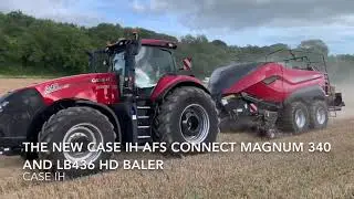The Case IH LB436 HD square baler