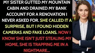 Sister Moved Into My Mountain Cabin Without Permission, Remodeled the Kitchen And Used My Money