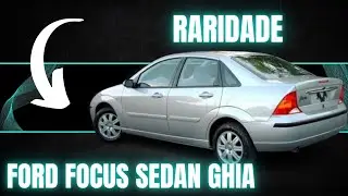 Raridade Focus Sedan Ghia 2007 com Ar Digital DURATEC 2.0 147 CV #fordfocusghia