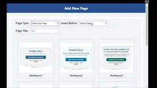 InterFunnels Tutorial - How to create a page