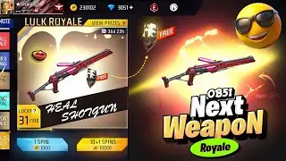 Free Fire Next Weapon Royale 29 October New Weapon Royale | FF Next Weapon Royale Gun Skin 2025