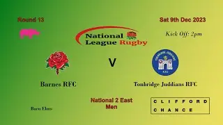 1stXV Men - Barnes 16 v 12 Tonbridge Juddians | Post Match Interview | 9 Dec 2023