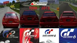 Evolution of Apricot Hill Raceway in Gran Turismo (1999-2013)