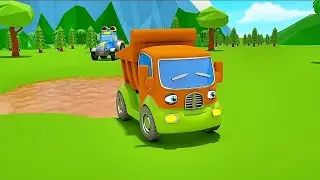 Wheels on the Bus 🚌 | Nursery Rhyme Cartoon for Kids | Learning & Fun | Baby Cartoon USA