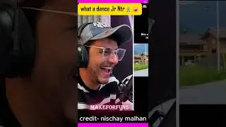 jr Ntr funny 🤣 dance with triggered insaan @triggeredinsaan #shortsfeed #funny #viralshort