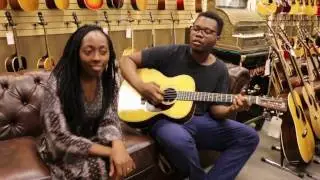 Tyrell and Brie Bennet sing and play our Martin C2 Conversion Acoustic Guitar