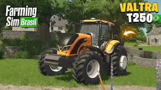 VALTRA T250 no Farming Sim Brasil - PEDIDOS PELA COMUNIDADE Episódio 2