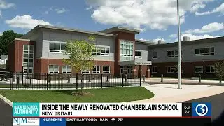 Inside the newly renovated Chamberlain School in New Britain