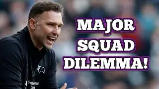 CAN JOHN EUSTACE SOLVE DERBY COUNTY'S HUGE SQUAD DILEMMA?