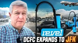NYC EV Drivers Rejoice! Revel Installs 24 Sorely Needed 320 kW NACS/CCS Chargers At JFK