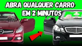 🚨 Trancou a Chave Dentro do Carro Veja Como Abrir Sem Quebrar Nada!