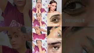 Face exercises to lift eye and reduce wrinkles naturally #faceyoga