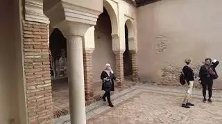 Alcazaba is a Palatial Fortification built by Hammudid dynasty. - Malaga Spain - ECTV