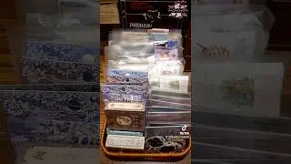 HUGE Vintage Stationery Haul🥰 Retro Journaling Paper & Stickers #shorts #asmr #stationery #unboxing