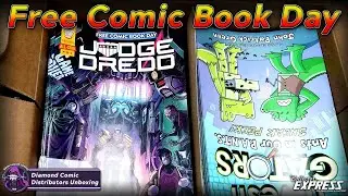 Free Comic Book Day 2021 on August 14 - Arch-Villain Comics - Unboxing Part 1