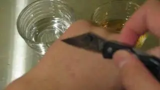 Inexpensive Bloody Knife Wound Trick - The Chemical Way