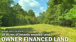 Ground Video - 10 Acres of Owner Financed Land for Sale in Arkansas - WZ14 #land #landforsale