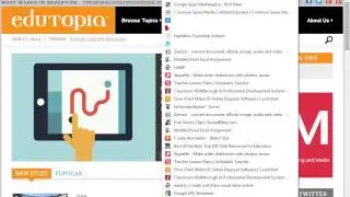Extend the Bookmark bar using Google Chrome