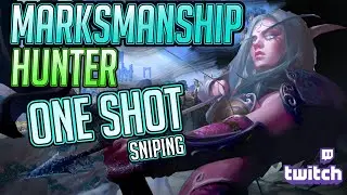 One shot Sniping |  Marksmanship Hunter Necrolord  | 9.1 WORLD PVP