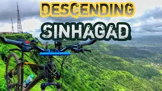 Cycling - Descending Sinhagad || Pune ||