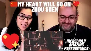 🇩🇰NielsensTv REACTS TO 🇨🇳Zhou Shen- MY HEART WILL GO ON-INCREDIBLY AMAZING PERFORMANCE❤️👏