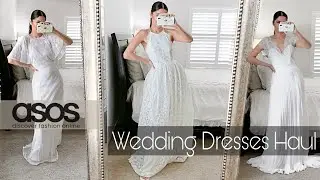 ASOS WEDDING DRESSES TRY ON HAUL 2020 #weddingdress | THE ALLURE EDITION