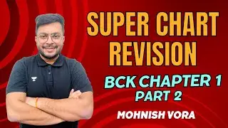 L 2 | BCK Chp 1 | Super Chart Revision | Mohnish Vora | CA Foundation June 2023