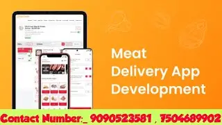 How to start online meat , chicken , fish , eggs delivery app | meat delivery app kaise banaen |