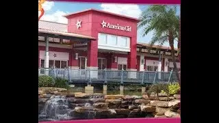 visit to the American girl doll store Miami, Florida