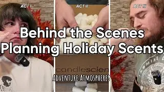 BTS: CandleScience Holiday Scent Review 🎄 Sneak Peek for 2026 🤫