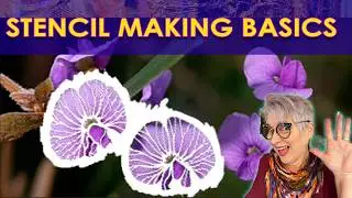 From Photoshop to Finished Stencil | Designing & Cutting Stencils with Silhouette Cameo 4