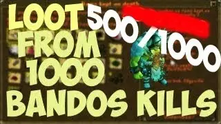 Runescape EoC Loot from [500/1000] Bandos Boss Kills | Linedfury | Great money making method