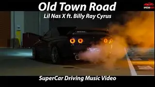 Old Town Road &ndash; Lil Nas X ft. Billy Ray Cyrus | SuperCar Driving Music Video
