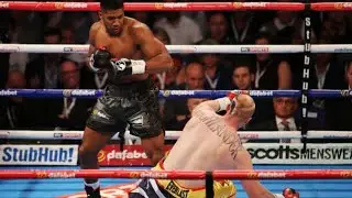 🥊Anthony Joshua beats Gary Cornish in 97 seconds to take Commonwealth title #boxing #boxingchampion