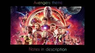 Avengers theme guitar notes. Notes in description F.T Dhiwash