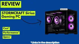 STORMCRAFT Sirius PC Gaming Desktop Review | Ryzen 7 7700 + RTX 5060 Ti Powerhouse for Gamers!