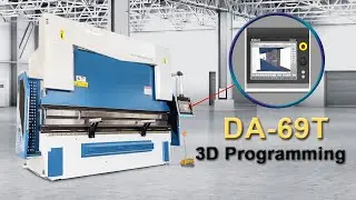HARSLE Genius CNC Press Brake with DA-69T 3D Programming, WILA hydraulic tool clamp(STL)