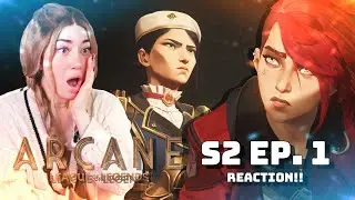 НАЧИНАЕМ СЕЗОН СИЛЬНО! РЕАКЦИЯ НА 1 ЭПИЗОД 2 СЕЗОН ARCANE | Тяжёлая корона