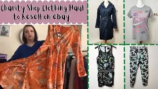 What I Buy to Resell on eBay ~ Charity Shop Clothing Haul ~ UK eBay Reseller