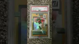 2022 Donruss Garrett, Wilson press proof premium rated rookie gem mint 10 #fypシ#sportscards #cards ￼