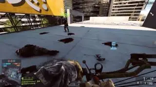 BF4 - Phantom Bow Explosive Arrow Gameplay