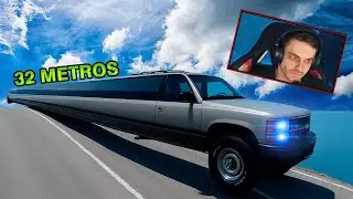 CARRO DE 32 METROS NA LADEIRA MONTANHA! @GQ Games BeamNG.drive MULTIPLAYER