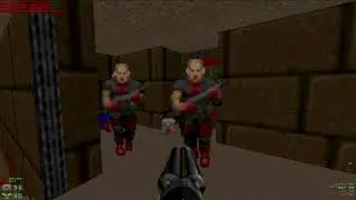 DOOM with Half Life sound effects mod gameplay
