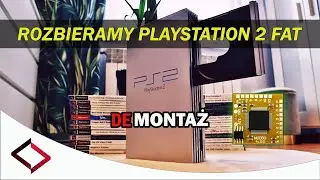 PS2 FAT + Modbo 5.0: rozbiórka konsoli i demontaż chipa